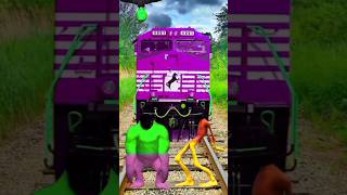 Gorilla vs Alian chill dance train attack funny Vfx Magic video youtubeshorts shorts [upl. by Ahtivak]