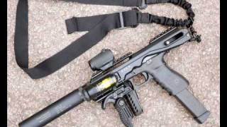 pistol to rifle PDW carbine tactical conversion by FABDEFENSE test shooting [upl. by Lusty]