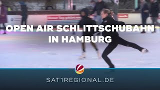 Auf die Kufen fertig los Schlittschuhlaufen in der EisArena Hamburg [upl. by Janyte]