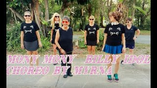 Mony Mony  Billy Idol  Rock N Roll  Dance Workout  Fun and Easy [upl. by Lucio]