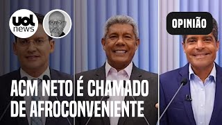 Debate petista e bolsonarista se aliam para chamar ACM Neto de afroconveniente na Bahia [upl. by Ecital427]