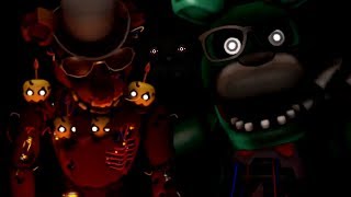 NIGHTMARE REACTS TO SFM FNAF Scrap YouTuber Animatronic Salvages [upl. by Fielding]