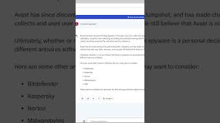 Is Avast Spyware Asking AI [upl. by Clapp980]