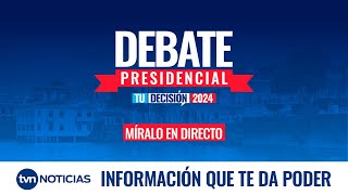 Primer Debate Presidencial  Tu Decisión 2024  EN DIRECTO [upl. by Ailil]