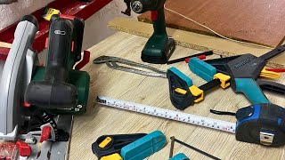 Unboxing Bosch professional cordless drill machine GSR 18V and also wooden work live here on YouTube [upl. by Haerb]