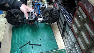 Thundertiger SSK Nitro RC Car 4 Wheel Drive Repair [upl. by Hailat714]