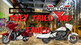 Victory Motorcycle Took Their Best Shot at HarleyDavidson [upl. by Ahsert]