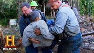 Ax Men Craig Rygaard is Seriously Injured S8 E16  History [upl. by Kurtzman]