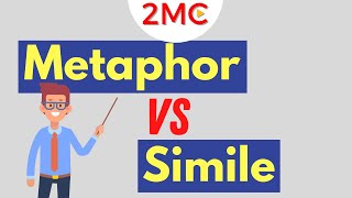 Metaphor vs Simile  Understanding Figures of Speech [upl. by Belia]