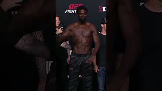 No handshake no problem for Chidi Njokuani 😂 shorts ufc ufcfightnight [upl. by Abe635]