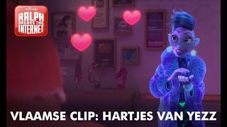 Ralph Breaks The Internet  Vlaamse clip Hartjes van Yezz  Disney BE [upl. by Elston]