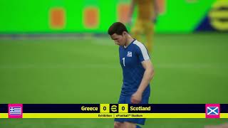 WORLD CUP QUALIFIERS 2024 EUROPE I Greece v Scotland I ROAD TO TURKEY [upl. by Otrebor831]