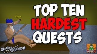 OSRS Top Ten Hardest Quests [upl. by Harve]