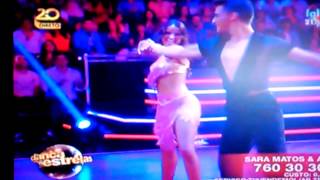 Danca com as Estrelas Sara Matos Samba [upl. by Llywellyn28]