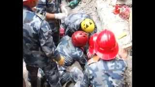 Live Rescue of Pemba Lama by APF after 120 hours [upl. by Niwred58]