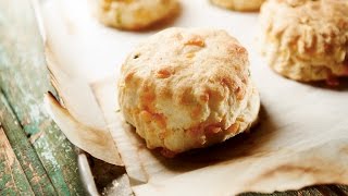 Garlic Cheddar Biscuits  2014 Milk Calendar [upl. by Pandolfi564]