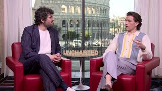 Uncharted  Frank Matano intervista Tom Holland [upl. by Ellen]