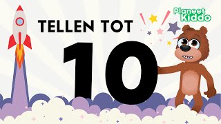 Leren Tellen Van 1 Tot 10 • Cijfers Leren • Leerzame Kinderfilmpjes • Count From 1 to 10 in Dutch [upl. by Annocahs]