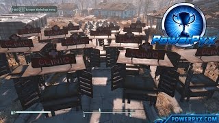 Fallout 4  Benevolent Leader Trophy  Achievement Guide  How to Reach 100 Happiness in Settlement [upl. by Maroj]