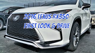 2016 Lexus RX350RX450h Drive amp Overview [upl. by Euk]