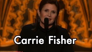 Carrie Fisher on Shirley MacLaines quotColorful Lifequot [upl. by Phyllys175]