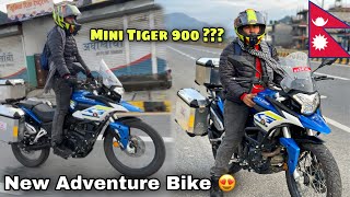 Zongshen RX3 250 in Nepal  Affordable Adventure Tourer  Testride Review [upl. by Arianna]