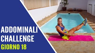 Addominali Challenge 18° giorno  Jill Cooper [upl. by Zacks]