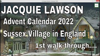 2022 JACQUIE LAWSON  Sussex Village Interactive Online Calendar 1st WalkThrough [upl. by Tnilf]