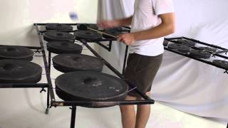 Tuned Thai Chromatic Gongs [upl. by Rehpretsirhc]