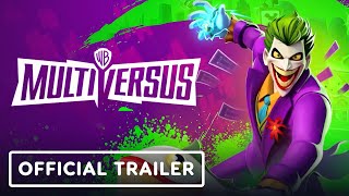 MultiVersus  Official The Joker Gameplay Trailer [upl. by Neicul359]