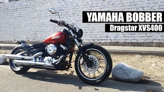 Yamaha XVS400 Dragstar bobber [upl. by Eudoca]