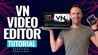 How to Use Text Behind Object VN Video Editor  Aman360 [upl. by Okiam]