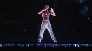 Tupac Hologram Performs at Coachella [upl. by Davy314]