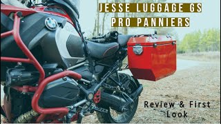 Review Jesse Luggage GS Pro Panniers [upl. by Eimat96]