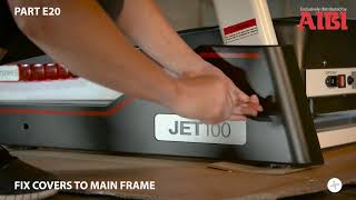 Reebok Jet 100 Series Treadmill  StepbyStep Assembly [upl. by Auohp908]