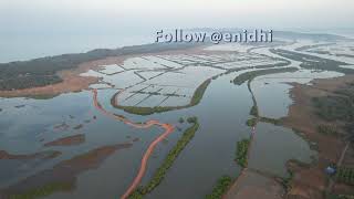 Early morning by Aghanashini River Drone Kumta [upl. by Alios]