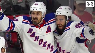 Rangers Wild Comeback vs Canes in Game 6 to Advance to ECF  2024 Stanley Cup Playoffs [upl. by Areic598]