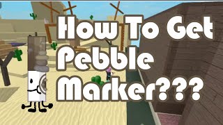 How to get Pebble Marker in Find the Markers Roblox 2024 [upl. by Delly]