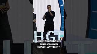 Showbiz News  Jericho Rosales Shares Experiences with HUAWEI WATCH GT 5 [upl. by Fawna]