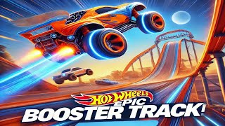 Hot Wheels Unlimited Epic Boaster Track with So many Jumps Win if you Can [upl. by Yrrah]