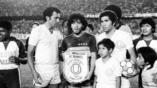 Universitario vs Boca Juniors  Amistoso 1981 Partido Completo Maradona [upl. by Ttebroc]