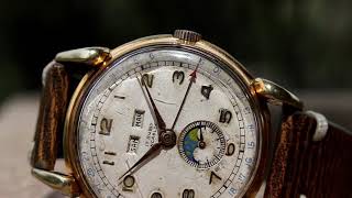 Vintage Triple Calendar amp Girard Perregaux Watch Review [upl. by Tnecnev]