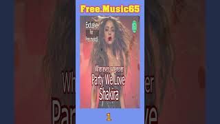 Shakira  Party We Love Shakira Whenever1 [upl. by Elik]