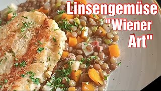 Linsengemüse mit gebratenen Knödel [upl. by Born]