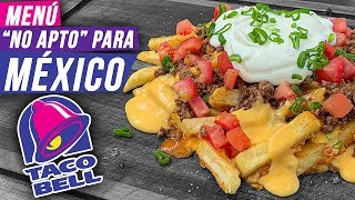 NACHOS de PAPAS FRITAS de TACO BELL  EL GUZII [upl. by Gardia905]