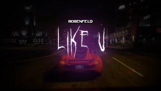 rosenfeld  like u  sped up  lyrics [upl. by Leor]