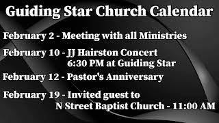 Guiding Star Missionary Baptist Church Live Stream [upl. by Symer]