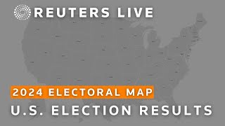 LIVE US presidential election 2024 results [upl. by Arand]