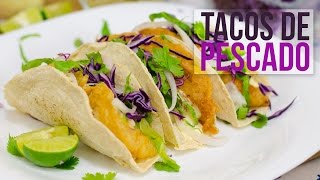 Tacos Estilo Ensenada🌮🐟 MUY FACIL Recién Cocinados [upl. by Idroj]