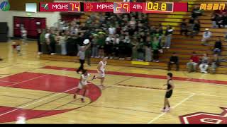 Marysville Pilchuck vs Marysville Getchell Boys Basketball [upl. by Arinaid435]